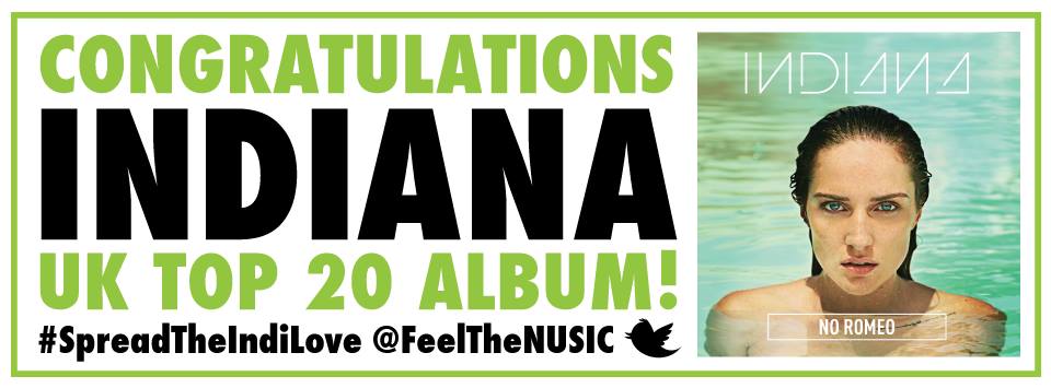 Indiana Top 20 UK Album No ROmeo